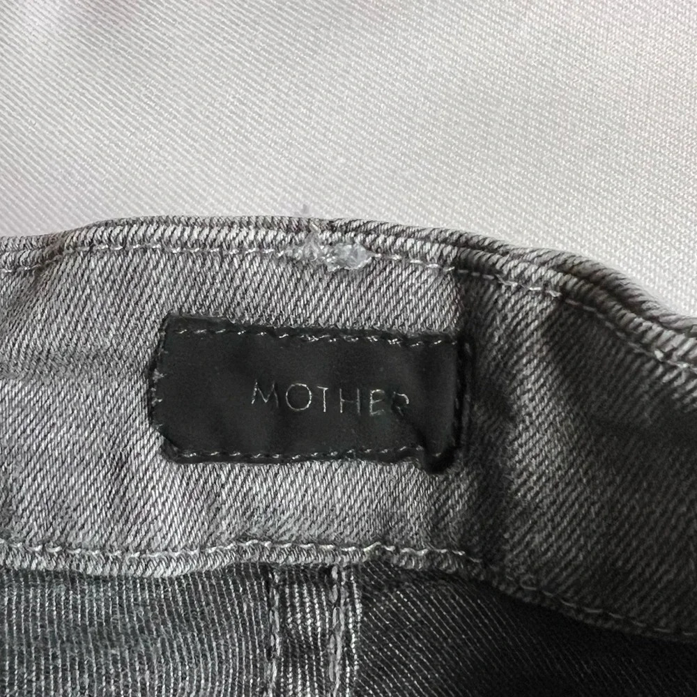 MOTHER | The Pixie - Supermoon - Grey Cropped Skinny Jeans Women’s Size 30 - Picture 7 of 9